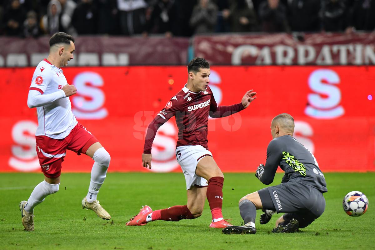 Imagini din Rapid - Dinamo / 6 aprilie 2025