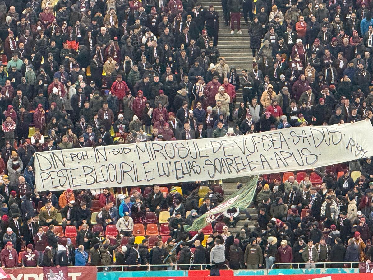 Bannere la Rapid - Dinamo