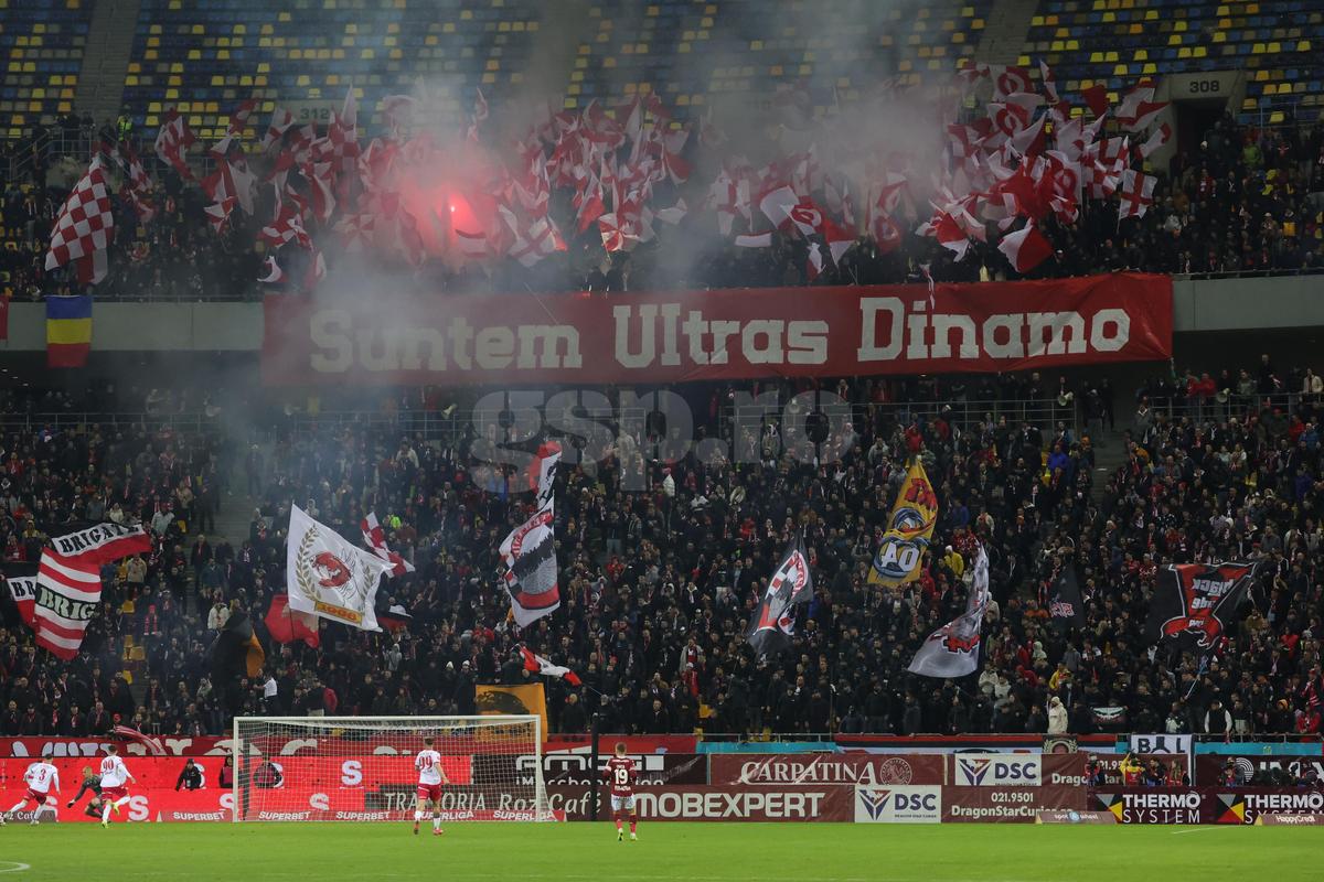 Imagini din Rapid - Dinamo / 6 aprilie 2025