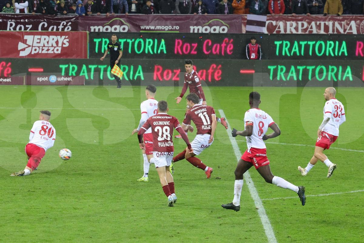 „Am luat gol din nimic, e frustrant!” » Titularul dinamovist își varsă oful: „Rapid nu ne-a pus mari probleme”