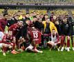 Fotbalistul diagnosticat cu o boală incurabilă, invitat la Rapid - Dinamo » Fotografie în lojă alături de donatoarea Diana Șucu
