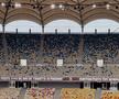 Arena Națională, cu însemnele Rapidului la derby-ul cu Dinamo