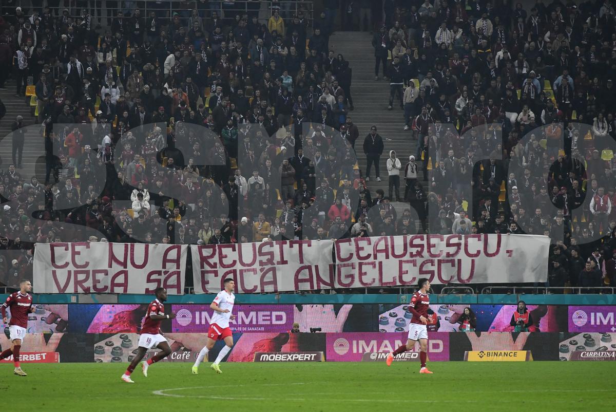 Bannere la Rapid - Dinamo