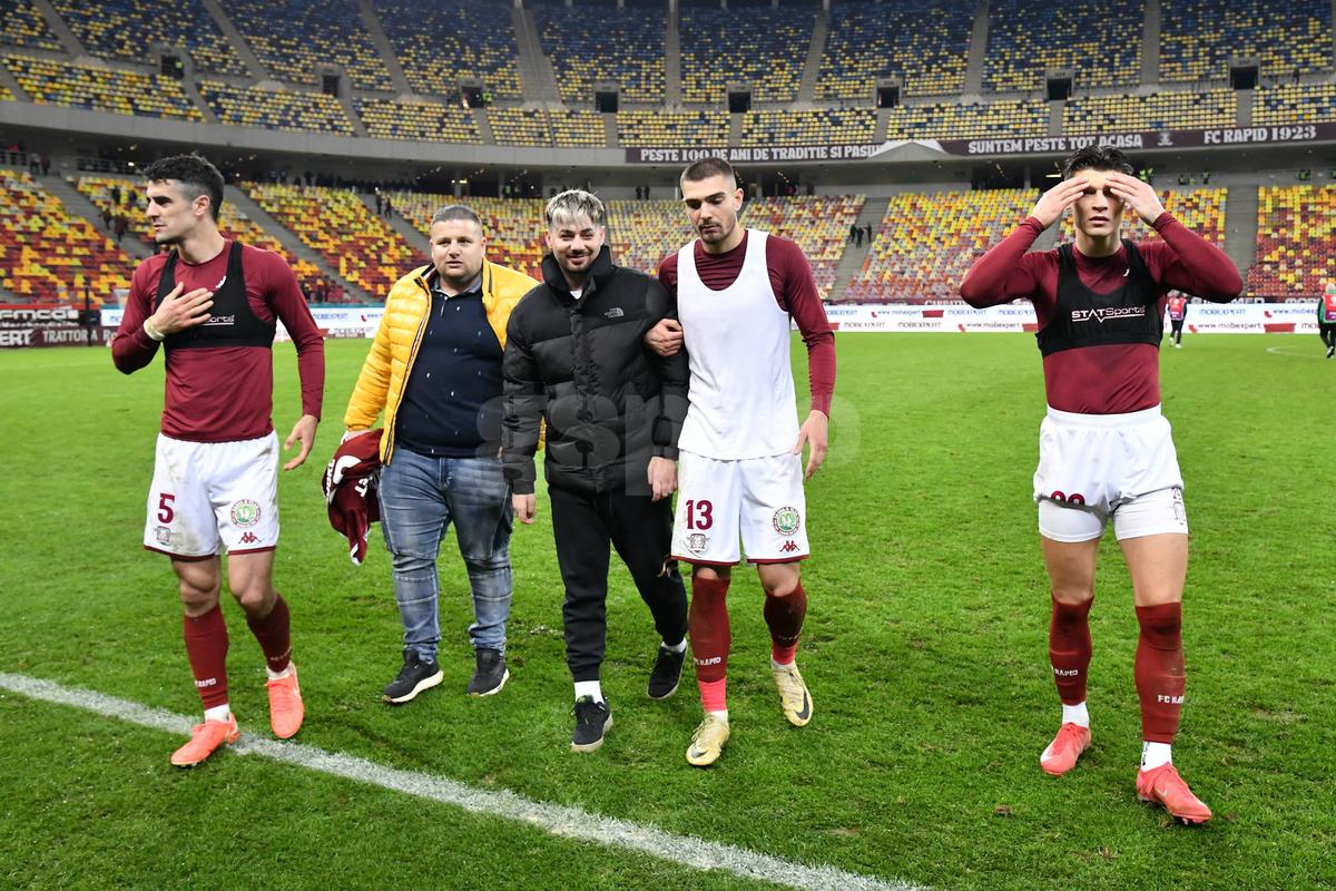 Tony Kanalos, prezent la Rapid - Dinamo