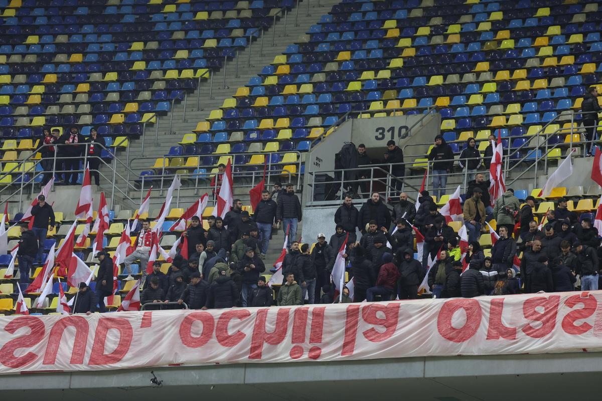 Imagini de la Rapid - Dinamo, înainte de meci