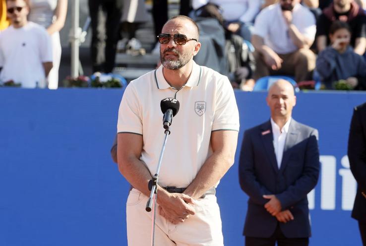 Ion Ion Țiriac, la finala turneului ATP de la București / Sursă foto: Cristi Preda (GSP)