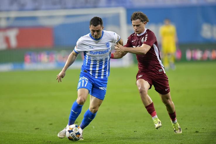 Universitatea Craiova - CFR Cluj, foto: Cristi Preda / GSP
