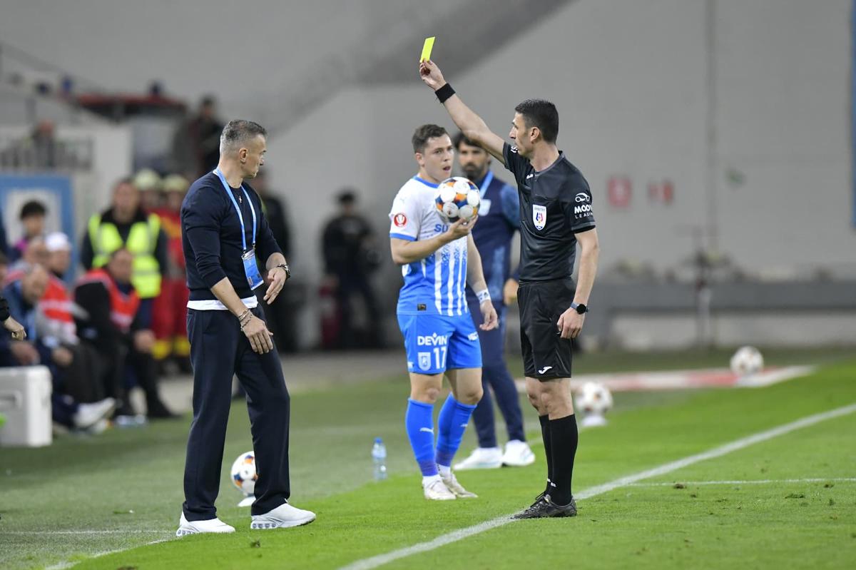 Universitatea Craiova - CFR Cluj, imagini de joc