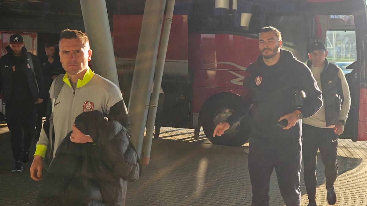 Imagini înainte de Universitatea Craiova - CFR Cluj