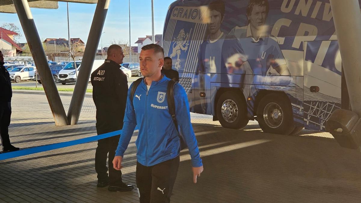 Imagini înainte de Universitatea Craiova - CFR Cluj