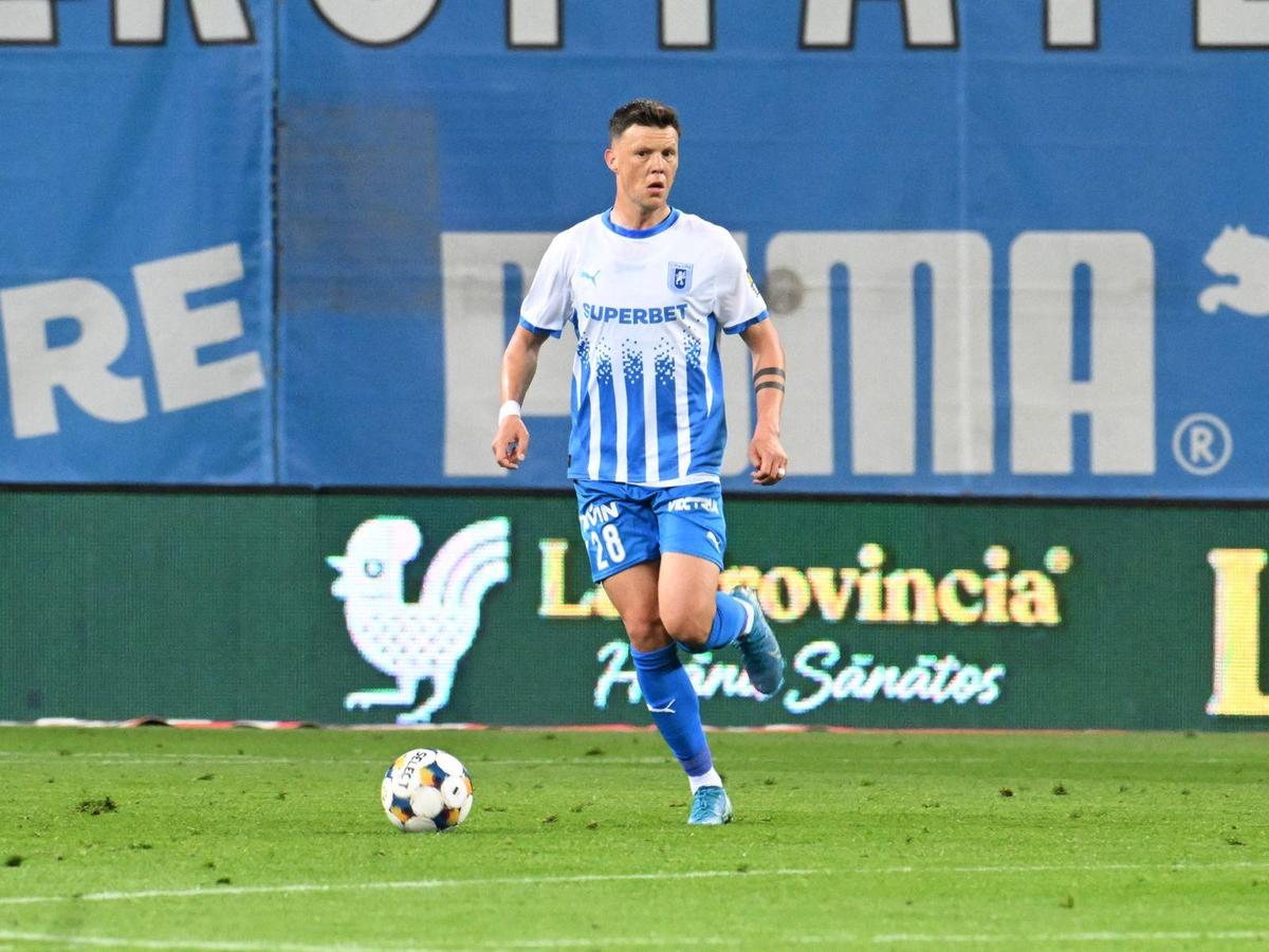 Universitatea Craiova - CFR Cluj, imagini de joc