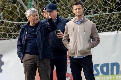 Mircea Lucescu (stânga) și Andrei Nicolescu (dreapta) / Foto: Instagram Andrei Nicolescu