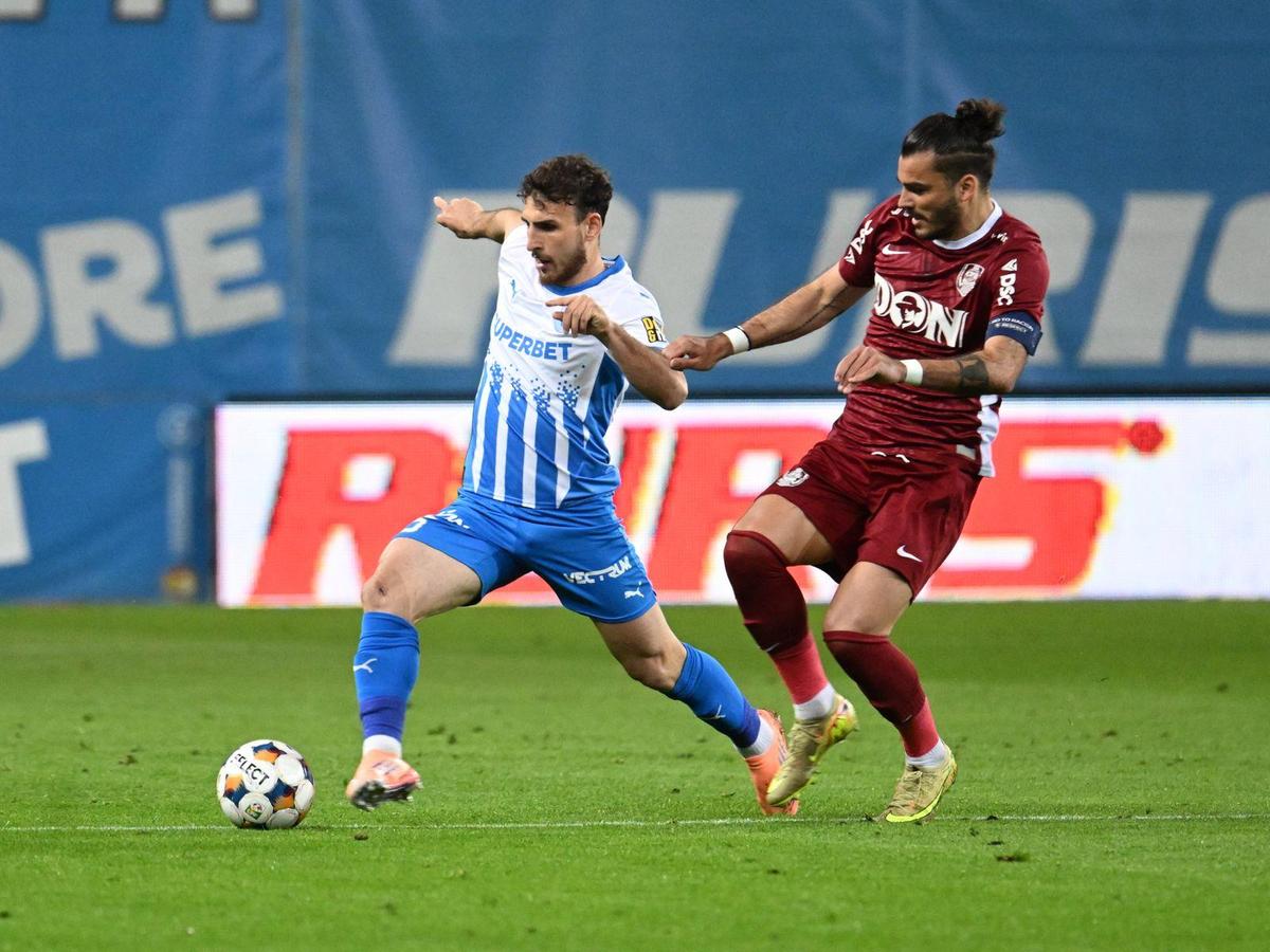 Universitatea Craiova - CFR Cluj, imagini de joc