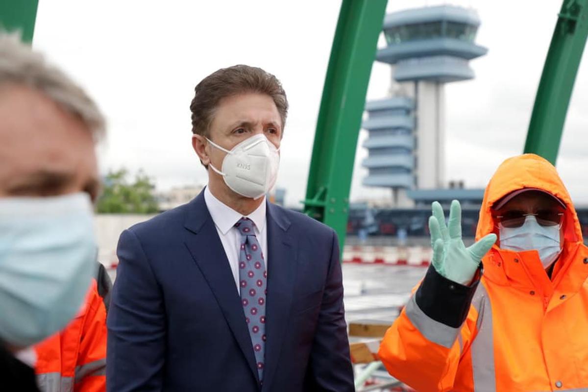 FOTO. Gică Popescu exultă: „De la aeroport la Gara de Nord în 15 minute! Proiectul meu de suflet e aproape gata” » Când va fi dată în folosință noua cale ferată