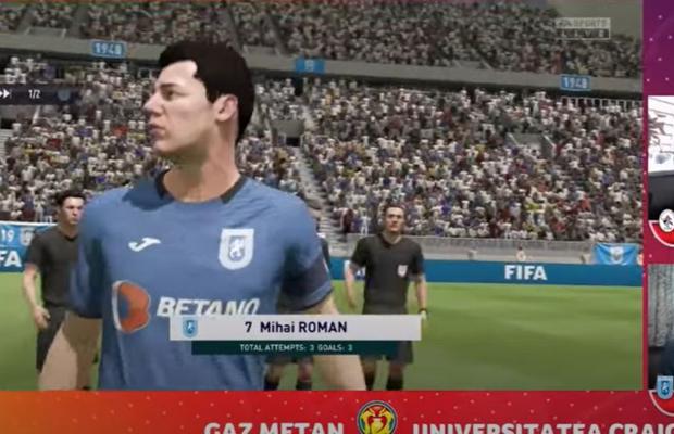 eCUPA României. VIDEO Mihai Roman II aduce prima eCupă a României la Craiova!