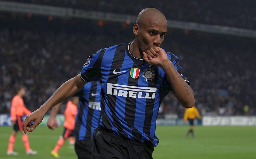 Maicon a fost coleg cu Cristian Daminuță la Inter Milano, foto: Guliver/GettyImages „Românii sunt înapoiați în gândire! Mi se pare o prostie” » Cristian Daminuță a răbufnit, după o carieră ratată: „Voi știți cât bea Maicon?”