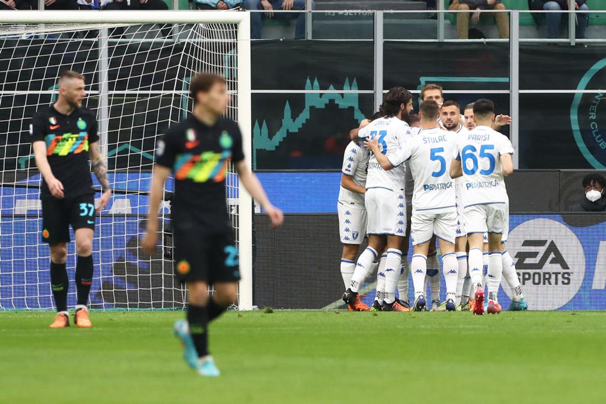 Inter, condusă cu 0-2 de Empoli pe „Giuseppe Meazza” în minutul 40! Cât s-a terminat