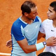 Alcaraz, felicitat la final de Rafael Nadal / Sursă foto: Guliver/Getty Images