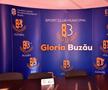 Fotografie trimisă de oficialii SCM Gloria Buzău