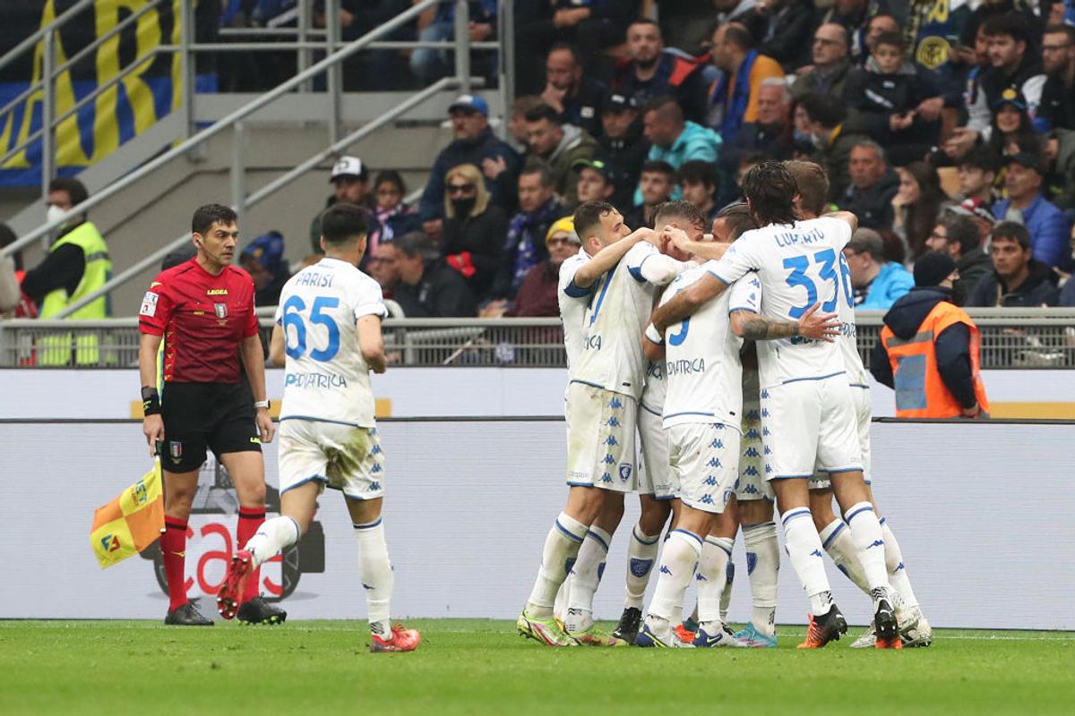 Inter, condusă cu 0-2 de Empoli pe „Giuseppe Meazza” în minutul 40! Cât s-a terminat