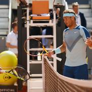 Imagini din meciul Carlos Alcaraz - Rafael Nadal / Sursă foto: Guliver/Getty Images