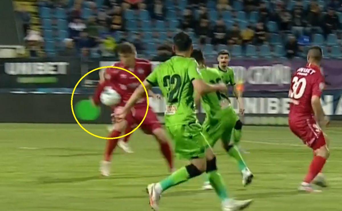Dinamo a cerut penalty la Botoșani » Ce arată reluările TV: „E indiscutabil!”