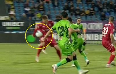 Dinamo a cerut penalty la Botoșani » Ce arată reluările TV: „E indiscutabil!”