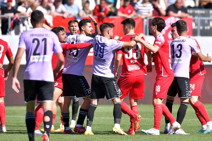 Dinamo - Unirea Dej / foto: Cristi Preda (GSP)