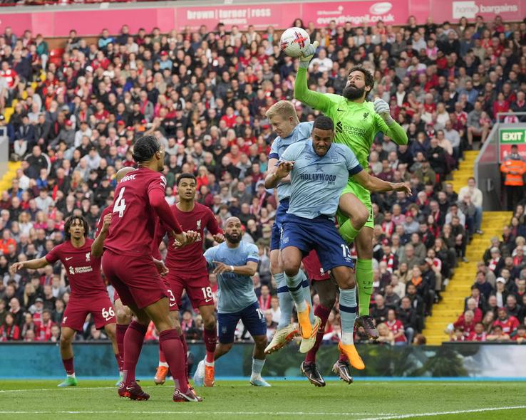 Liverpool - Brentford/ foto: Imago Images