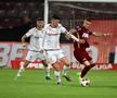 Cristi Săpunaru (centru) în CFR Cluj - Rapid 3-2