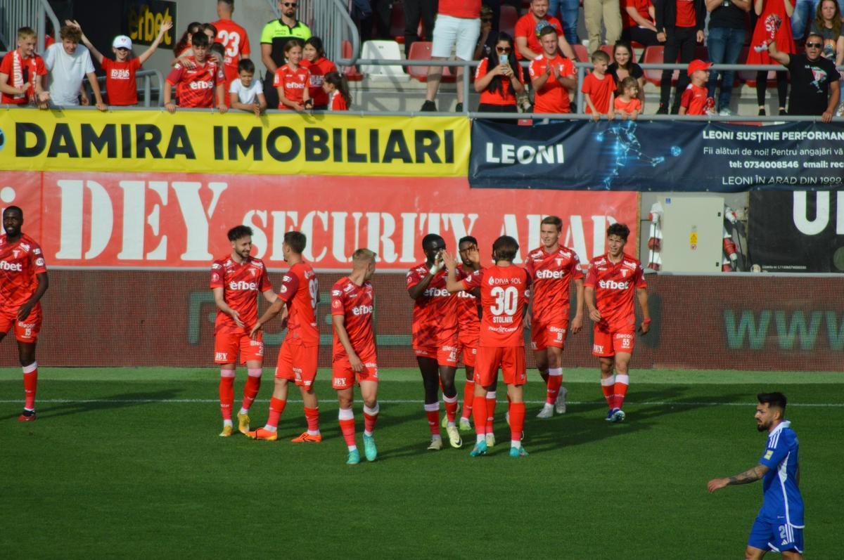 UTA Arad - FCU Craiova, în etapa #8 din play-out