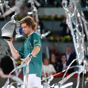 Andrey Rublev, victorios la Madrid după finala cu Felix Auger-Aliassime / FOTO: Imago