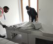 Paturi din carton la Jocurile Olimpice! Saltelele au ajuns din Japonia și pot susține 200 de kilograme