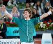 Andrey Rublev, victorios la Madrid după finala cu Felix Auger-Aliassime / FOTO: Imago