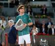 Andrey Rublev, victorios la Madrid după finala cu Felix Auger-Aliassime / FOTO: Imago