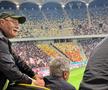 Momente inedite pe Arena Națională, cu Mircea Lucescu în prim-plan! Selecționerul a beneficiat de masaj pe toată durata meciului FCSB - Dinamo