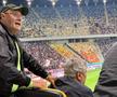 Momente inedite pe Arena Națională, cu Mircea Lucescu în prim-plan! Selecționerul a beneficiat de masaj pe toată durata meciului FCSB - Dinamo