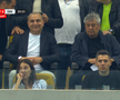 Momente inedite pe Arena Națională, cu Mircea Lucescu în prim-plan! Selecționerul a beneficiat de masaj pe toată durata meciului FCSB - Dinamo