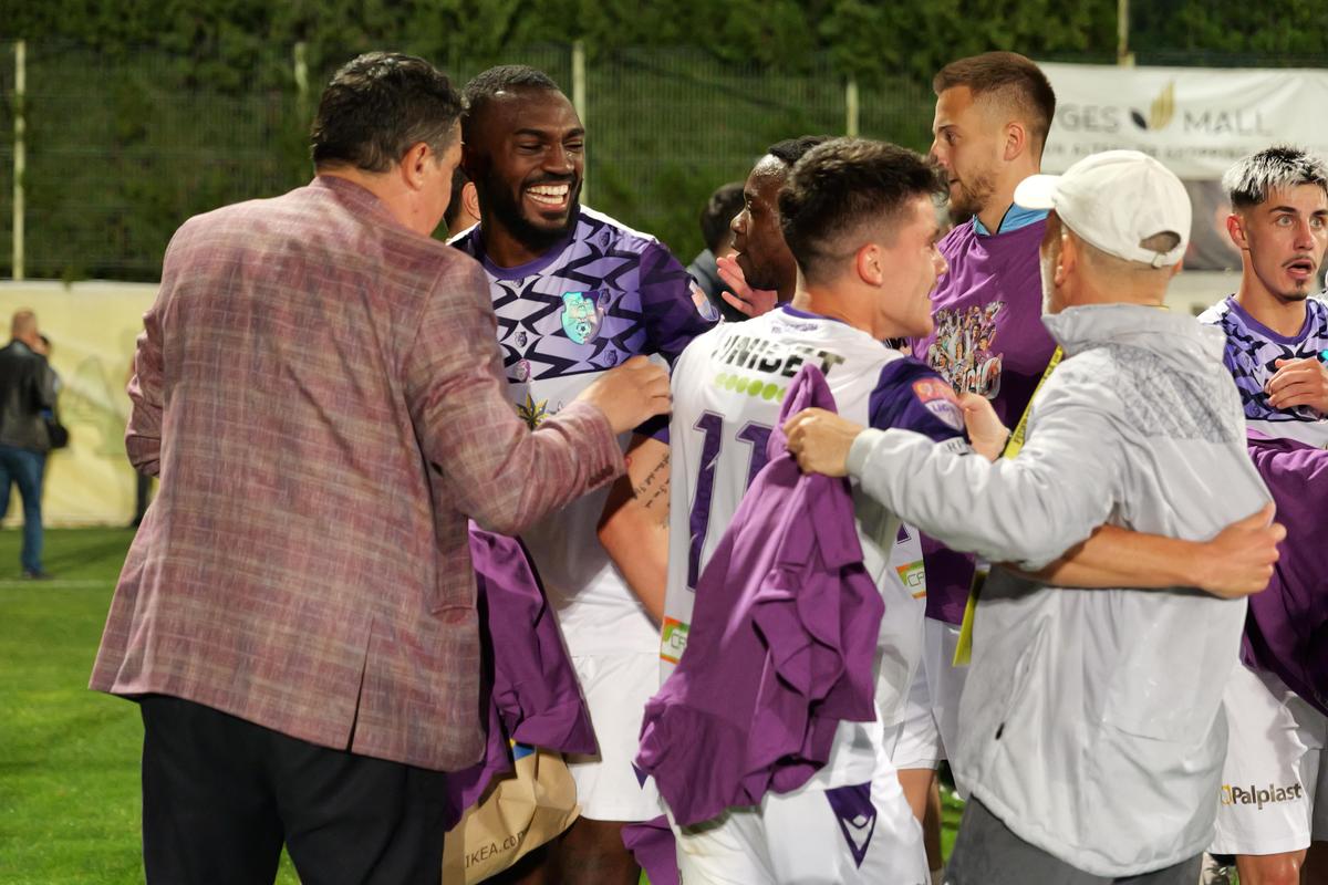 Sărbătoare la Mioveni, după ce FC Argeș a promovat