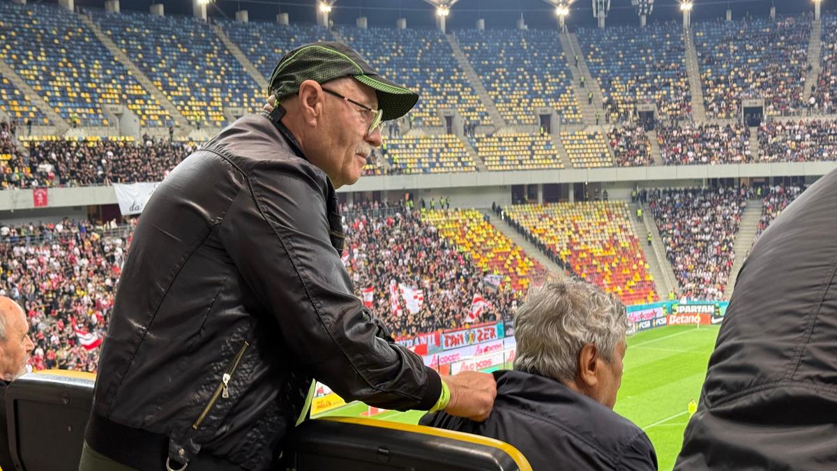 Mircea Lucescu la FCSB - Dinamo 3-1