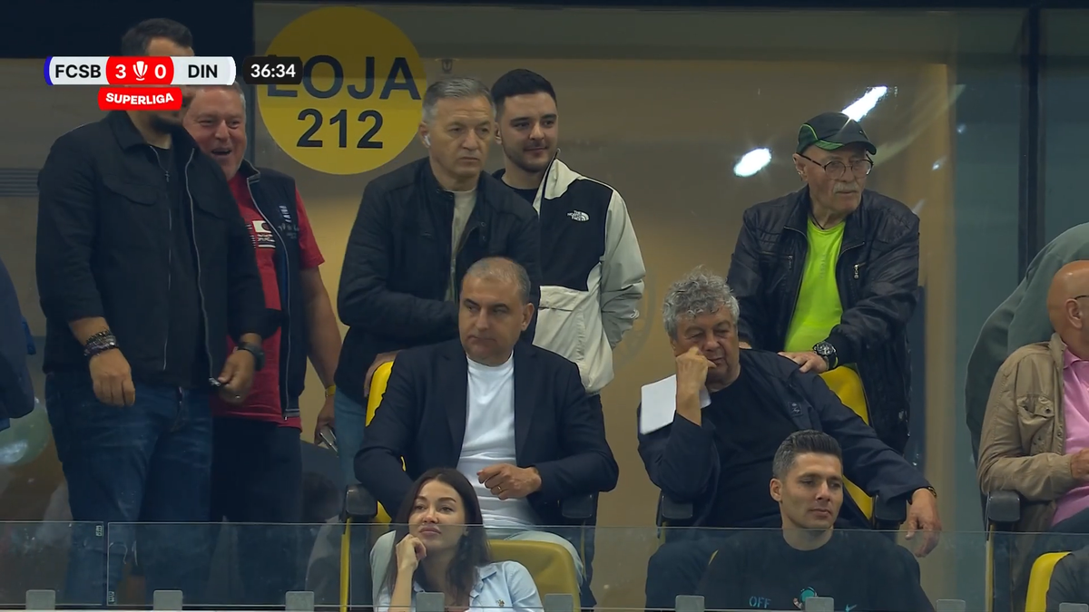 Mircea Lucescu la FCSB - Dinamo 3-1