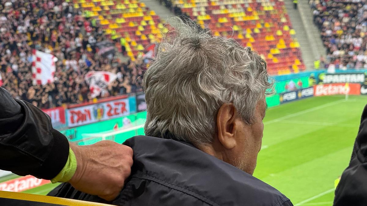 Mircea Lucescu la FCSB - Dinamo 3-1