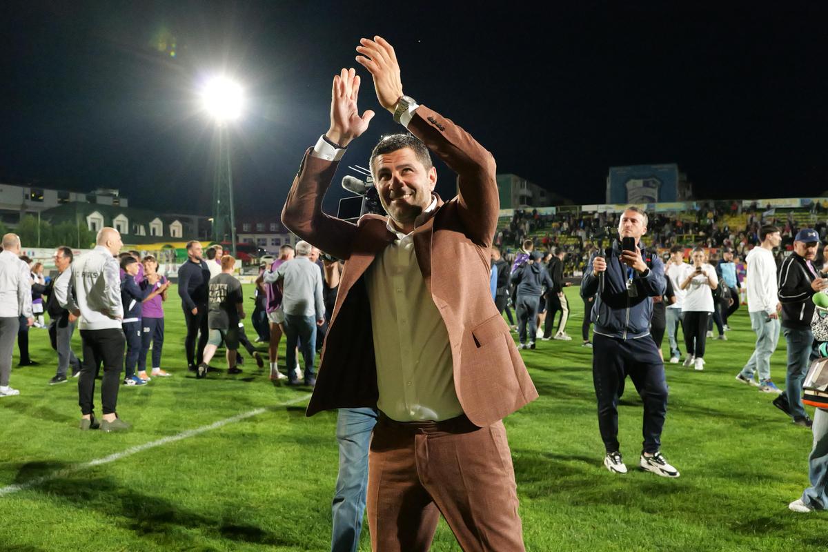Sărbătoare la Mioveni, după ce FC Argeș a promovat
