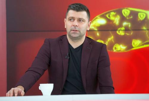 Raul Rusescu, în studioul Gazetei Sporturilor / foto: Ionuț Iordache (GSP.ro)