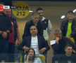 Momente inedite pe Arena Națională, cu Mircea Lucescu în prim-plan! Selecționerul a beneficiat de masaj pe toată durata meciului FCSB - Dinamo