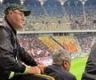 Momente inedite pe Arena Națională, cu Mircea Lucescu în prim-plan! Selecționerul a beneficiat de masaj pe toată durata meciului FCSB - Dinamo