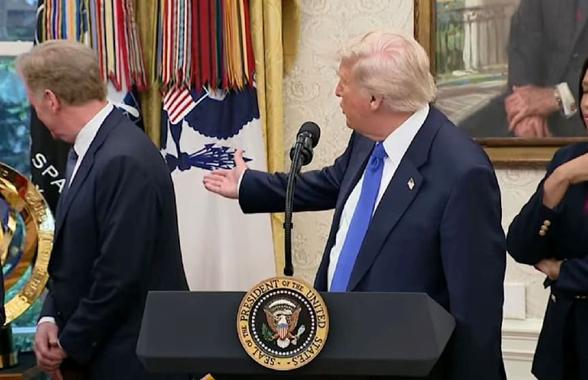 Donald Trump încurcă trofeele Mondialelor! » Ce le-a zis jurnaliștilor și ce era, de fapt