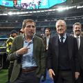 Primarul Madridului, în stânga, aici alături de Florentino Perez, președintele lui Real Madrid // foto: Guliver/gettyimages