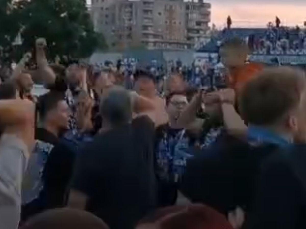 Bucuria celor de la Corvinul după promovare
