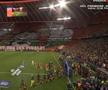 Scenografia lui Bayern la meciul cu PSG din semifinalele Ligii Campionilor // FOTO: captură Prima Sport